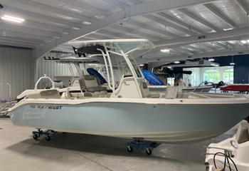 2022 Key West 239 FS Ice Blue/White Boat